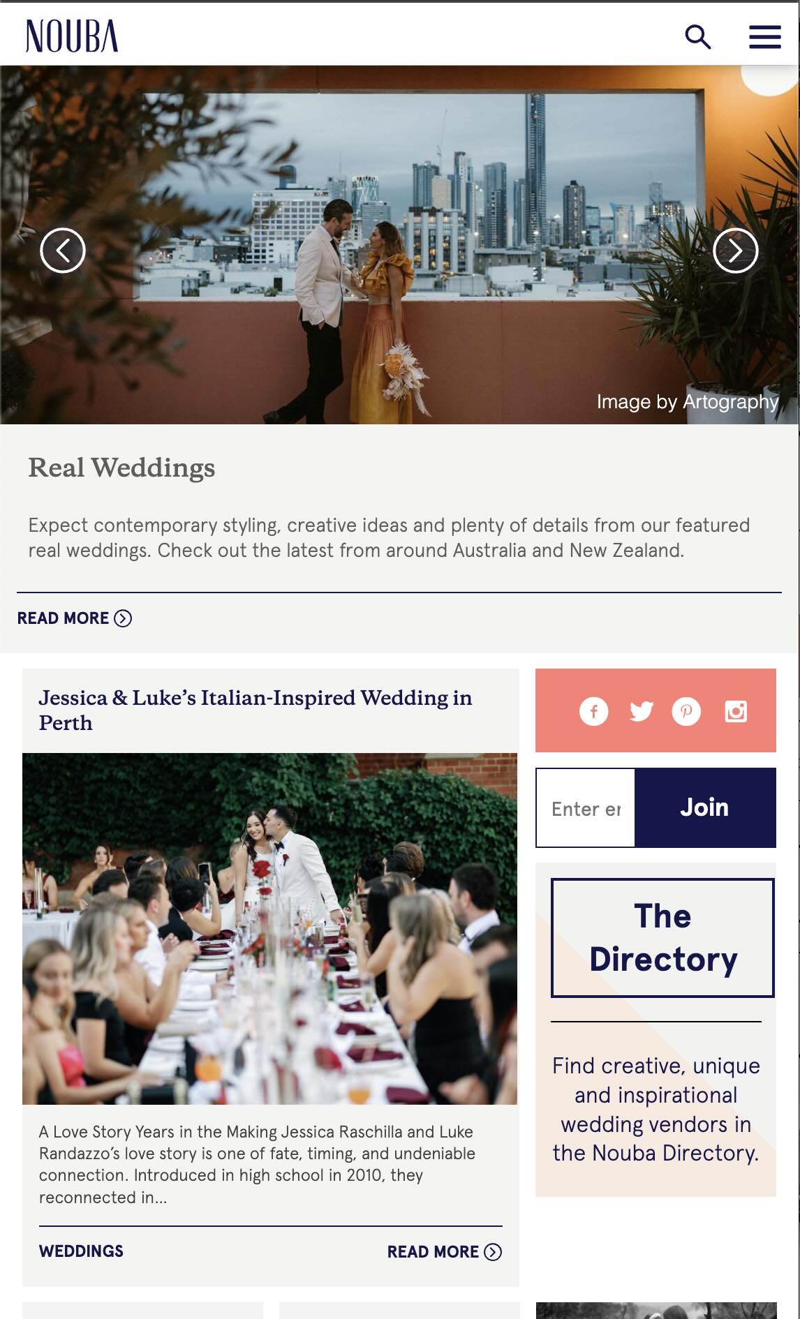 Nouba Wedding Inspiration for Brides and Groom Styles in Australia