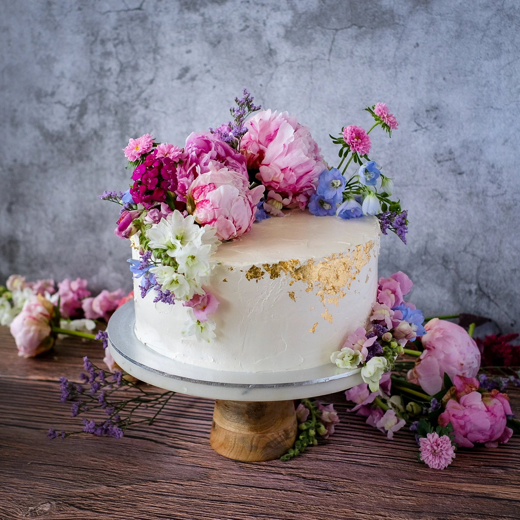 Bold Florals (Single Tier)