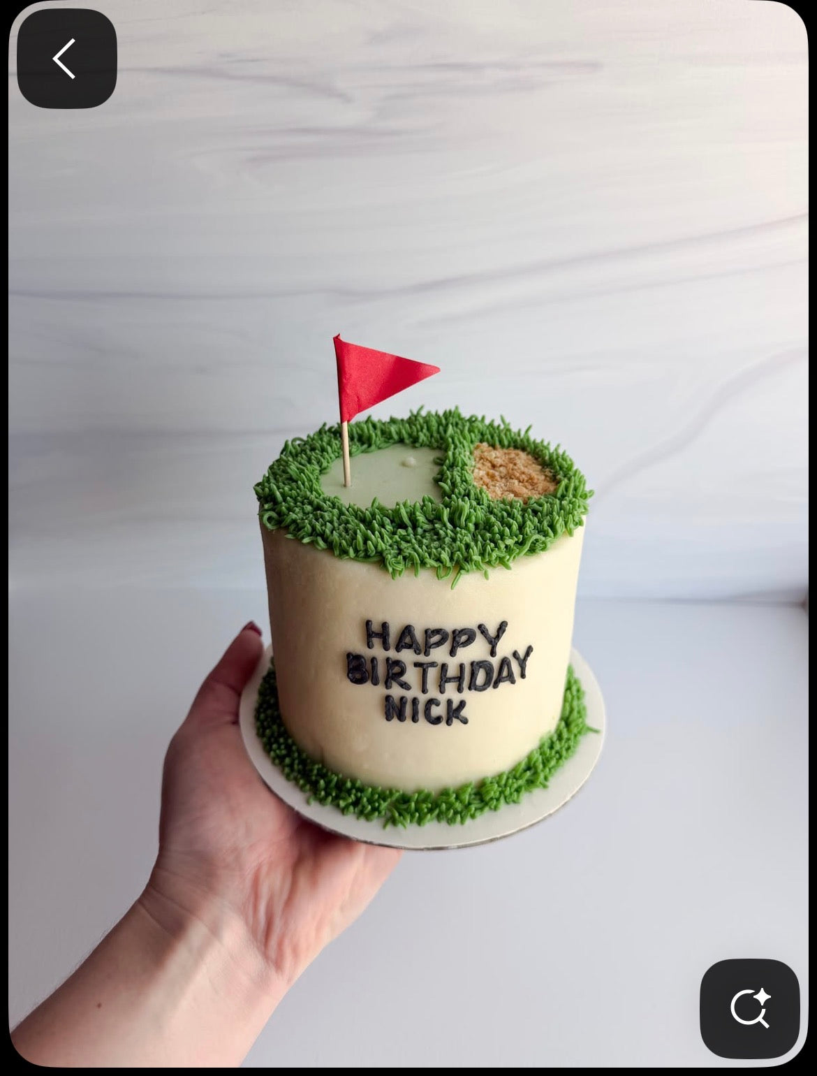 Joel’s Golf Birthday Cake