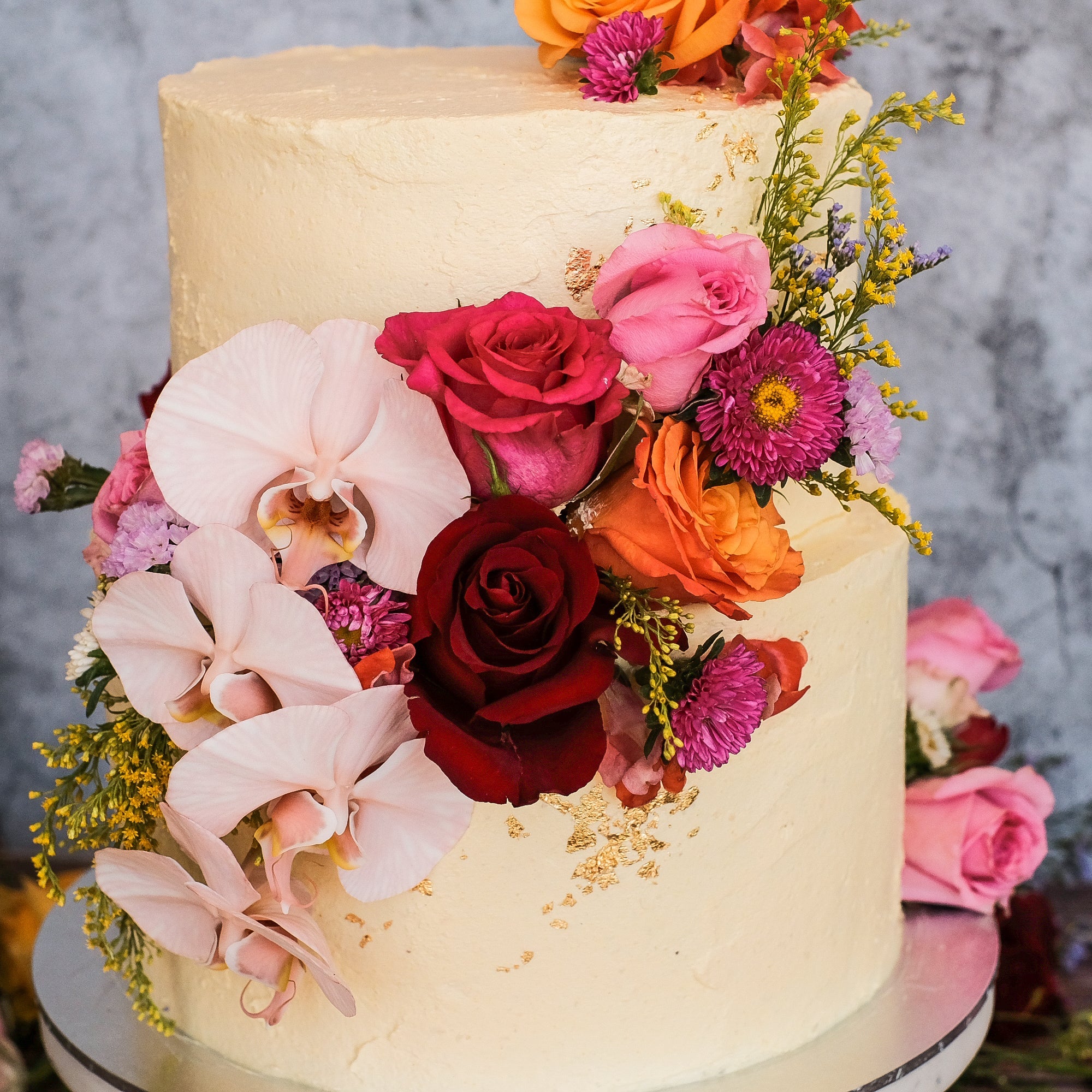 Bold Florals (Two-Tier)