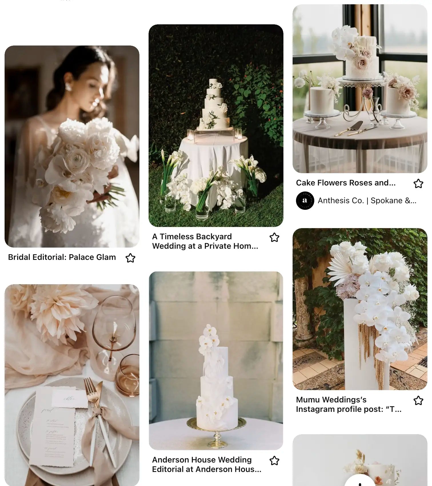 wedding moodboard perth