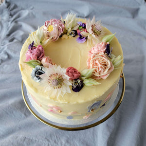 Buttercream Flowers Cake