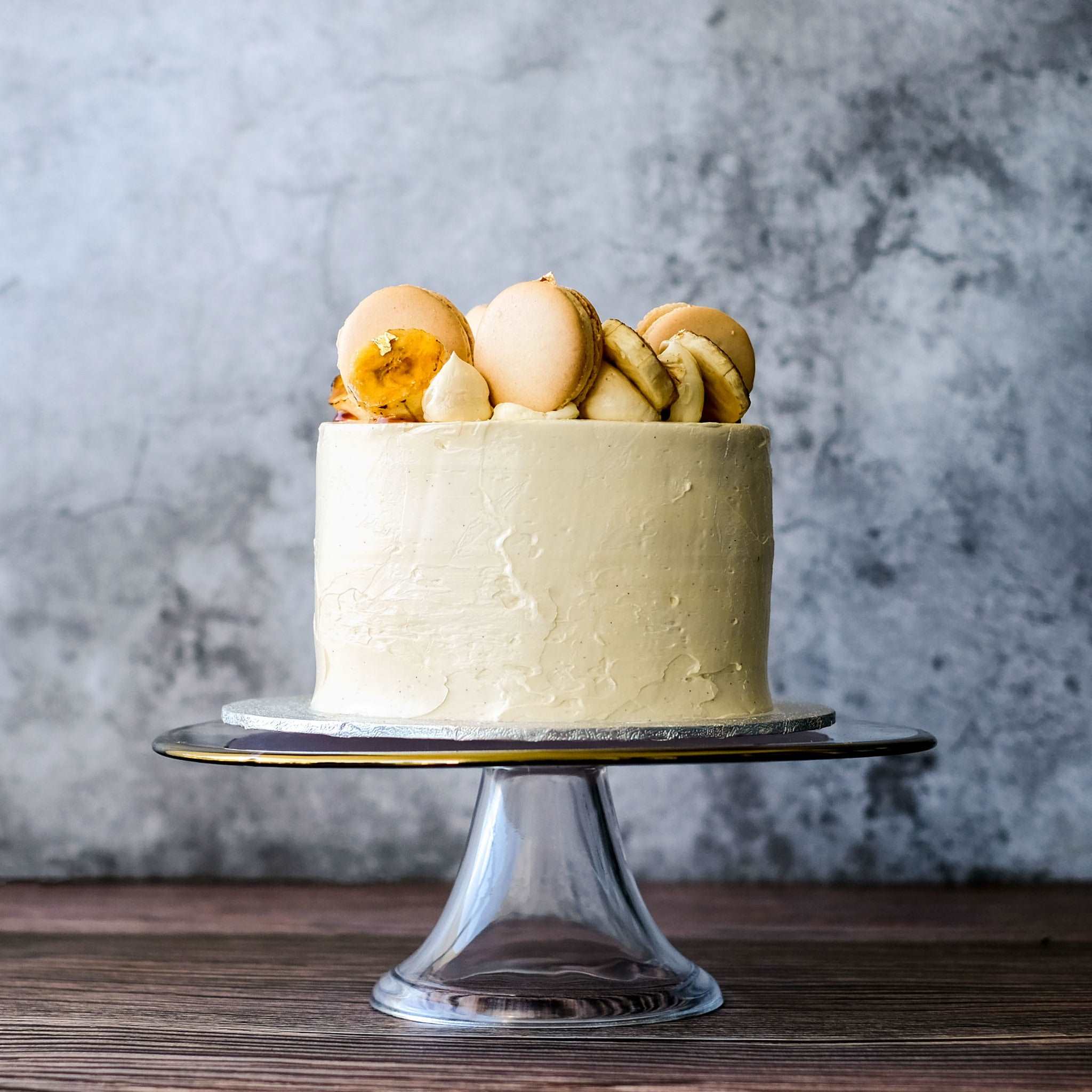 Banana Toffee Gluten Free Dairy Free Cake