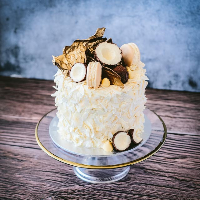 Coconut Kaffir Lime Cake