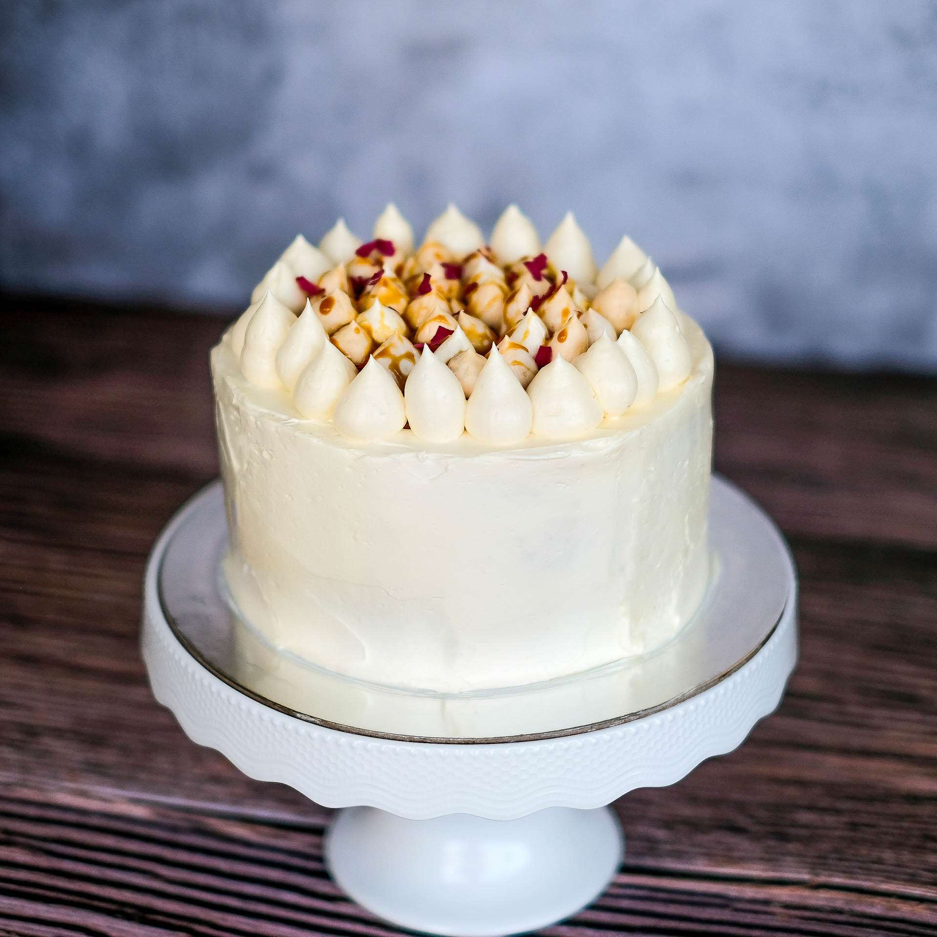 Fig, Almond & Dark Caramel Swirl - Cakey Cakes